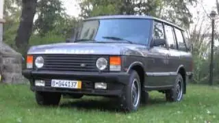 Autowerkstatt Berlin - Range Rover nach Restaurierung - Oldtimer Werkstatt