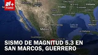 Sismo de Magnitud 5.3 Sacude San Marcos, Guerrero y Activa Alerta S&iacute;smica en CDMX - Las Noticias