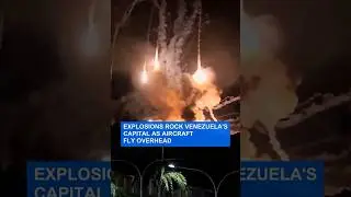 В столице Венесуэлы прогремели взрывы, над городом пролетели самолеты.