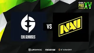 NaVi vs EG - Highlights MAP 1 [BO3] | ESL Pro League S15 | Overpass