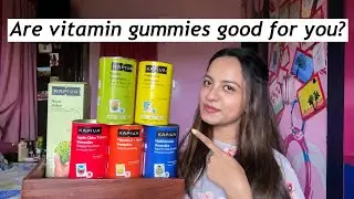 Vegan Gummies ft. KAPIVA + NONI Juice | Are gummies good for you? | Biotin Gummies for Hair & Skin