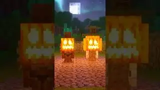 Minecraft Mr. & Mrs. Pumpkin🎃👻 #shorts #minecraft #halloween
