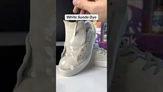 White Suede Dye