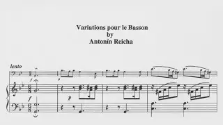 Anton Reicha: Bassoon Variations (18XX)
