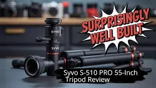 📌 Syvo S-510 PRO Tripod Review | 55-Inch का बजट फ्रेंडली ट्राइपॉड!
