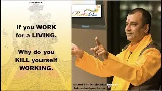 If You Want To Be Happy See This Video By Krishnadas Brajdevi