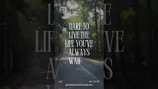 Dare to Live Your Dream Life | Unleash Your Potential #lifeqoute #dreamlife #livedream
