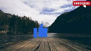 Relaxing Lake Pier View | Mountains & Calm Water