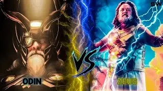 Zeus vs. odin | Death match - Battle of sky father's | superworth