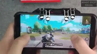 GAMEPAD AK66 -  Controle para PUBG - FreeFire - Joystick para Celular iOS eAndroid