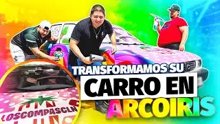 LE CONVERTIMOS EL CARRO AL JD EN UN ARCOÍRIS 🌈 😂|*Final bélico*