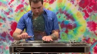 Ambient soundscape on pedal steel guitar