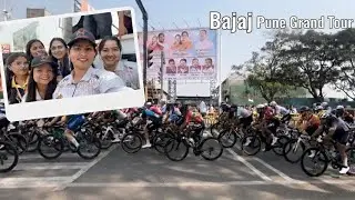 Bajaj Pune Grand tour 🚵🚵&zwj;♀️|| Event of cricket match in college 😎||