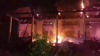 bakar rumah ft. Fahrezbosan