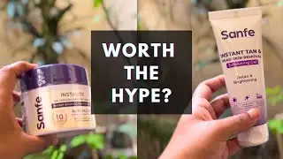 UNSPONSORED HONEST REVIEW: Sanfe Instalite Tan Removal Cream & Exfoliating Gel Does It Really Work?