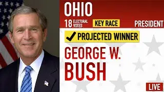 Barack Obama vs George W. Bush | 2024 Election Night