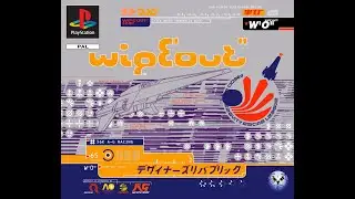 Wipeout 1995 PlayStation Venom Class Full Championship Playthrough with Commentary