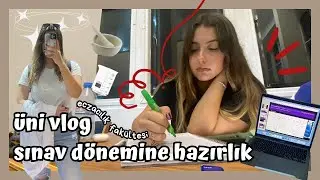 Eczacılık fakültesi ara sınavlarına hazırlanıyorum