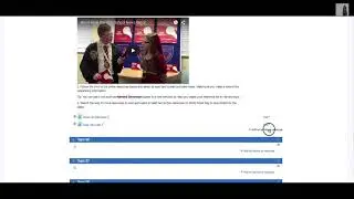 Making a blended learning design in Moodle