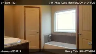 744  Altus  Lane Mannford OK 74044