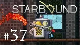 Starbound Co-op (Part 37 - Shockhopper, the Penguin Mech Boss)