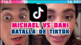 Michael Flores le gana batalla de TikTok a Dani Barranco