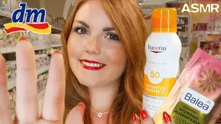 ASMR Deutsch: DM Mitarbeiterin ber&auml;t dich bei deiner Reise - Kosmetik! (Verk&auml;ufer Roleplay)
