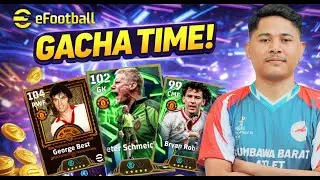 GACHA & REVIEW GEORGE BEST EPIC MANCHESTER UNITED‼️ META ATAU ZONK? | eFootball