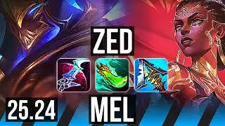 ZED vs MEL (MID) | KR Master | 25.24