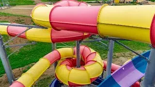 Tropical Cyclone Water Slide at Wet 'n' Wild Sydney