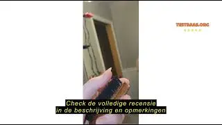Review ZilberHaar Baardborstel voor op reis, stijf, varkenshaar en perenhout, maakt baarden recht en