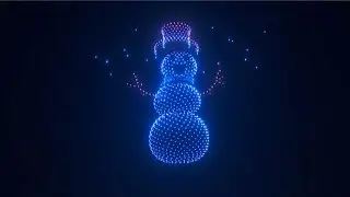 Holiday drone show at Piedmont Park lights up Atlanta sky