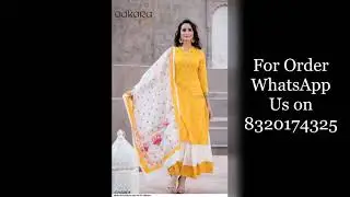 Aakara Gold Hit Kurti with Pant Palazzo Skirt and Dupatta || New Arrived readymade Collection|| 2020