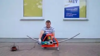 Walcowanie rury fi 42,4 x 2, gięcie rury fi 42,4 x 2, gięcie rury, pipe bend, tube bending