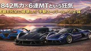 🔥🏎️💥1842馬力&times;6速MTという狂気常識を完全に破壊した&ldquo;手動スーパーカー&rdquo;の正体