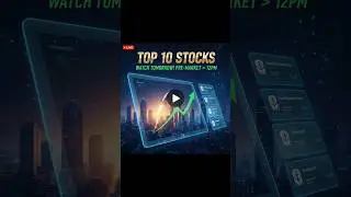 Топ-10 акций ДО 5 ДОЛЛАРОВ 🚨 за которыми стоит следить завтра на предрыночных торгах в 12:00 💰 Ог...
