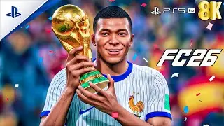 EA FC 26 - Франция против Португалии | PS5 PRO. Аутентичный геймплей 4K 60FPS.