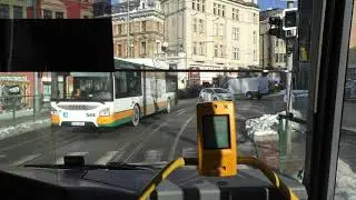 MHD Liberec: Jízda linkou 600 směr Globus