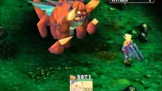 PS1 Gameplay - Breath of Fire IV - Boss #1 - Kham
