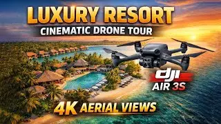 Luxury Resort Cinematic Drone Tour | DJI Air 3S 4K Aerial Views #drone