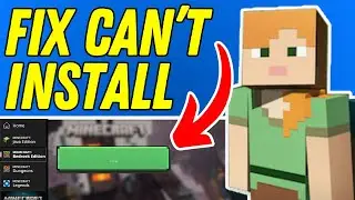 FIX Not Installing The Bedrock Version For Minecraft - Stuck On Idle