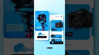 C A N O N Camera App UI Design...