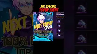 Next Top Up Event Free Fire | Free Fire New 100% Bonus Top Up Event #shorts
