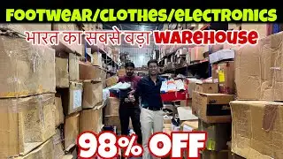 New Year Offer 98% Off | Liquidation Stock biggest Warehouse | Branded Factory Bhilwara | Srv Vlogs