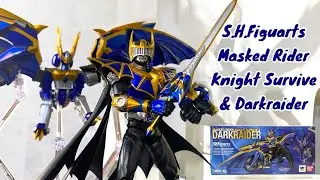 Review S.H.Figuarts Masked Rider Knight Survive & Darkraider(Mở hộp SHF Knight Survive & Darkraider)