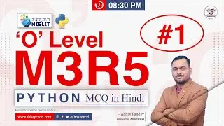 Python MCQ Questions | O Level M3R5 | Python Guess Paper January 2023 | Day-1