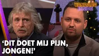 Johan Derksen diep teleurgesteld in Cybermannetje: 'Dit doet mij pijn, jongen!' | VANDAAG INSIDE
