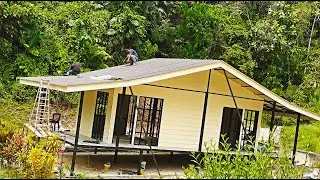 (Part 5)Tiny House Malaysia | Modern Prefab House Construction | Incredible Tiny House Construction