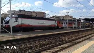 Eurocity 159 Milano Centrale-Marsiglia + E402B.110 e carrozze THELLO