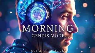 Morning GENIUS Mode: 🧠 40 Hz Gamma Waves For Instant All Day Focus